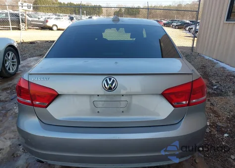 2013 Volkswagen Passat S from USA, damaged, VIN 1VWAP7A36DC082920